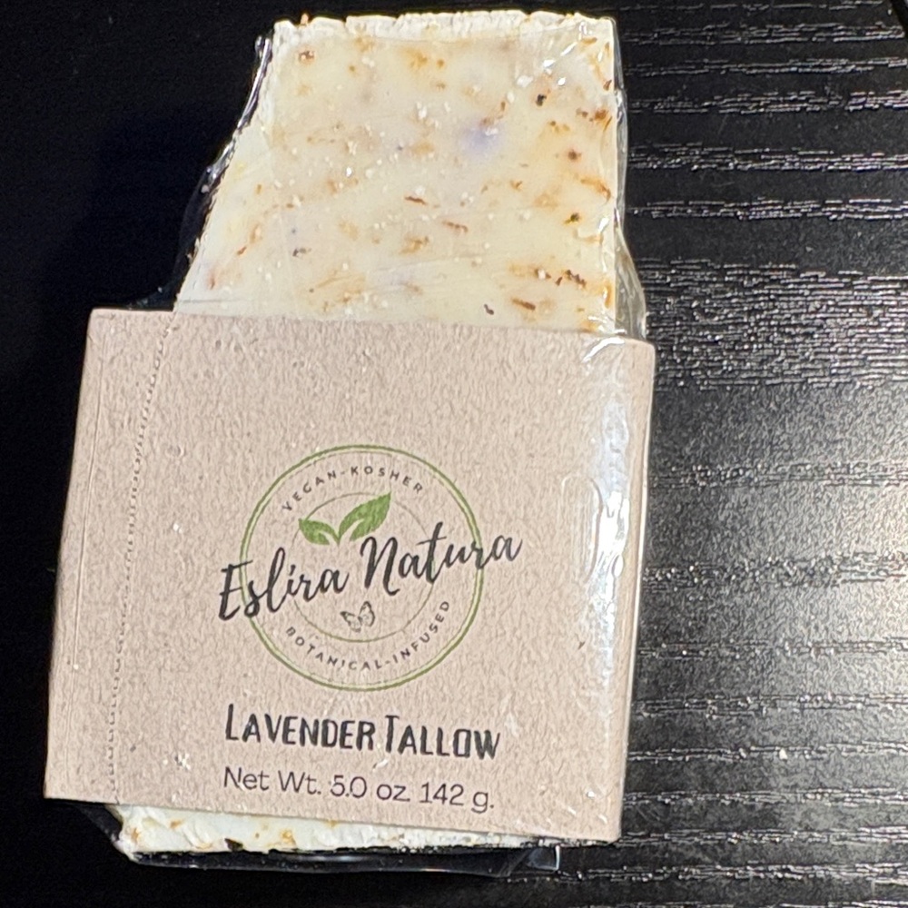 Eslira Natura Lavender Tallow Soap - Cream